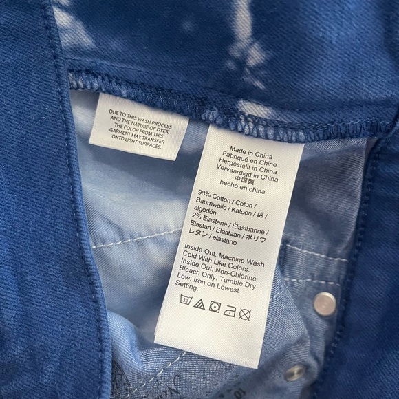 J. Crew Vintage Straight Jean in Tie Dye - Picture 10 of 11